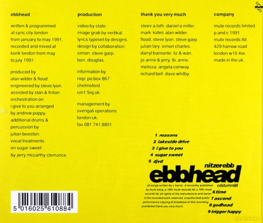 Ebb Nitzer: Ebbhead [CD]
