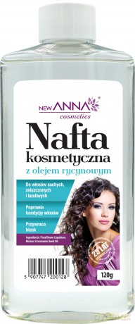 ANNA NAFTA Z OLEJEM RYCYNOWYM 120G
