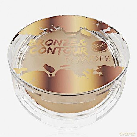 Bell Bronze&Contour Puder brązujący do twarzy nr 01 Cinnamon Fusion 9g