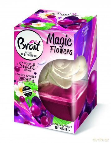 Brait Magic Flower Dekoracyjny Odświeżacz powietrza Lovely Sweet Berries 75ml