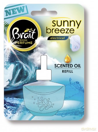 Brait Room Perfume Odświeżacz powietrza elektryczny Sunny Breeze - zapas 20 ml