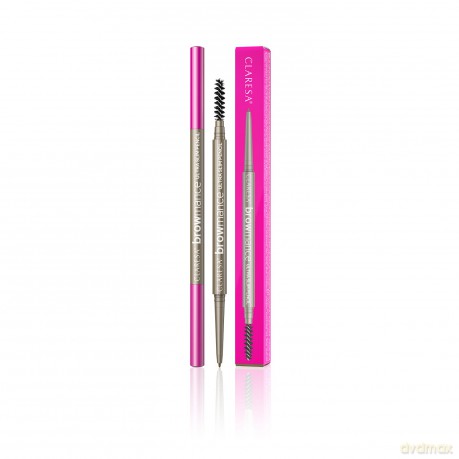 Claresa Kredka do brwi 02 medium brown BROWMANCE