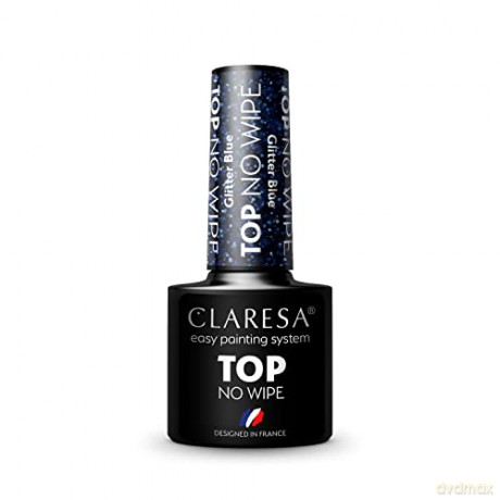 Claresa N TOP NO WIPE GLITTER BLUE 5g