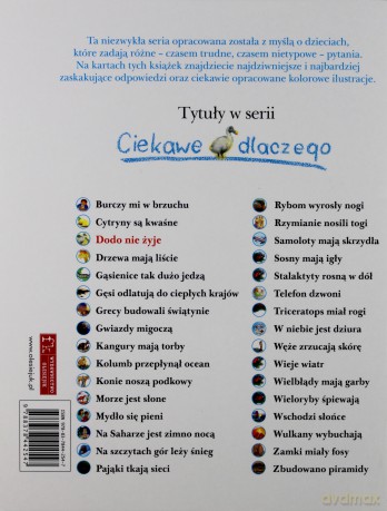 Ciekawe Dlaczego Dodo Nie Żyje [KSIĄŻKA]