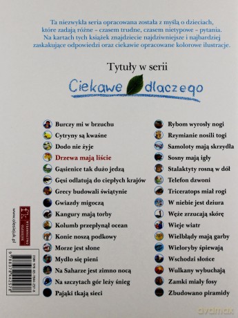 Ciekawe Dlaczego Drzewa Mają Liście [KSIĄŻKA]