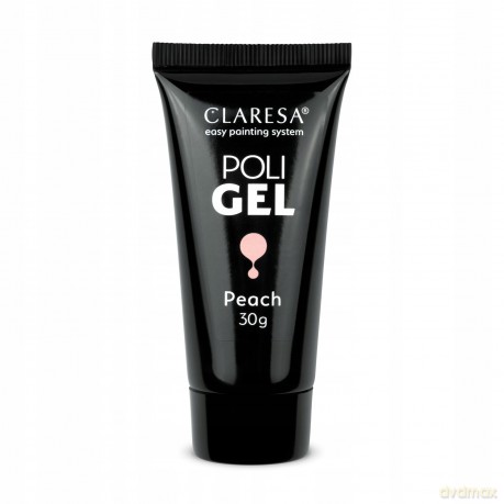 Claresa N Żel Poli Peach 30g