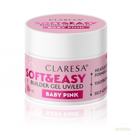 Claresa N Żel Soft&Easy Builder Baby Pink 90g