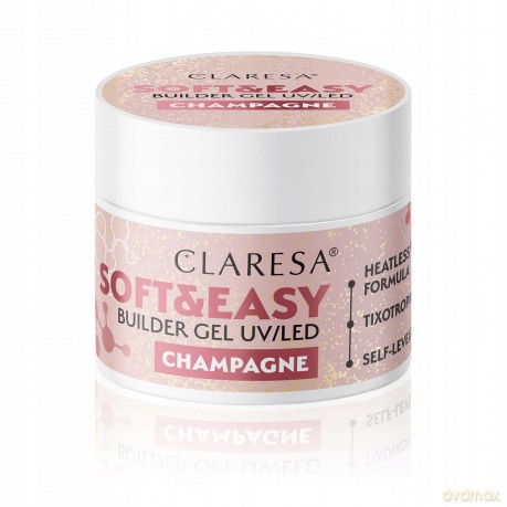 Claresa N Żel Soft&Easy Builder Champagne 90g