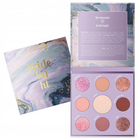 Claresa Paleta cieni BRIDE LIGHT