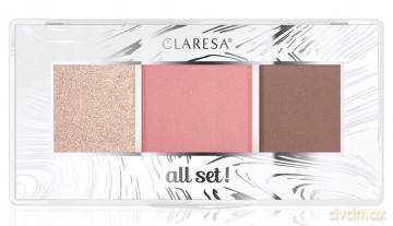 Claresa Paleta do konturowania ALL SET! 01 all co