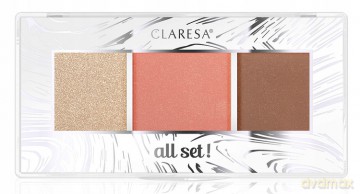Claresa Paleta do konturowania ALL SET! 02 all wa