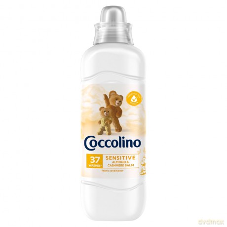 Coccolino Płyn do płukania tkanin Sensitive - Almond&Cashmere Balm (37 prań) 925ml