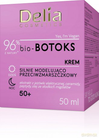 DELIA BIO-BOTOKS KREM PRZECIWZMARSZCZKOWY 50+ 50 ml