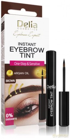 DELIA EYEBROW EXPERT Henna expres 4.0 brąz