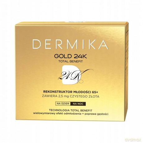 DERM LUXURY GOLD 65+ Krem dzień/noc