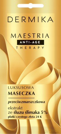 DERM MAESTRIA Maseczka p/zmaarszcz.ekstrakt ze śl