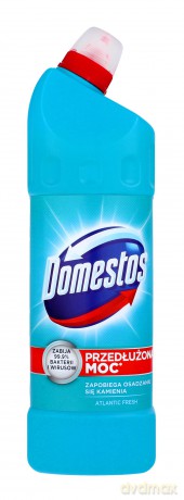 Domestos Przedłużona Moc Płyn do WC oczyszczająco-dezynfekujący Atlantic Fresh 1000 ml