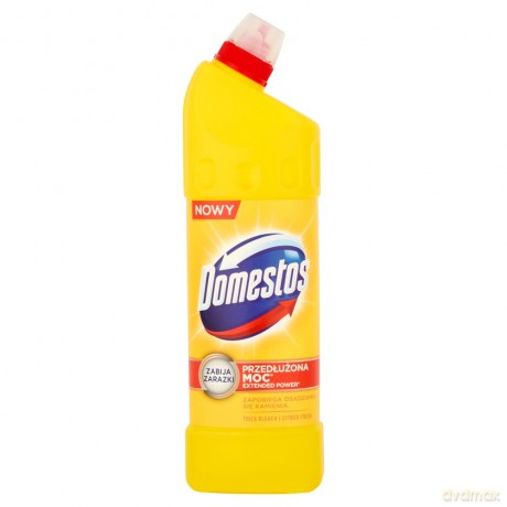 Domestos Przedłużona Moc Płyn do WC oczyszczająco-dezynfekujący Citrus Fresh 1000 ml