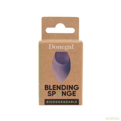 DONEGAL Gąbka do makijażu biodegradowalna - fioletowa (4348)