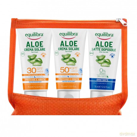EQUILIBRA ZESTAW Spf 30+50+mleczko po/opal. 75ml