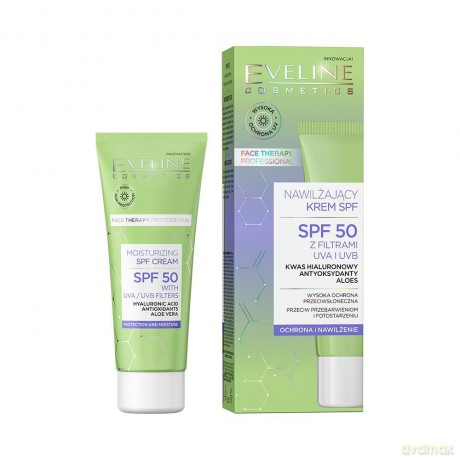 EVELINE FACE THERAPY Krem nawilżający SPF50