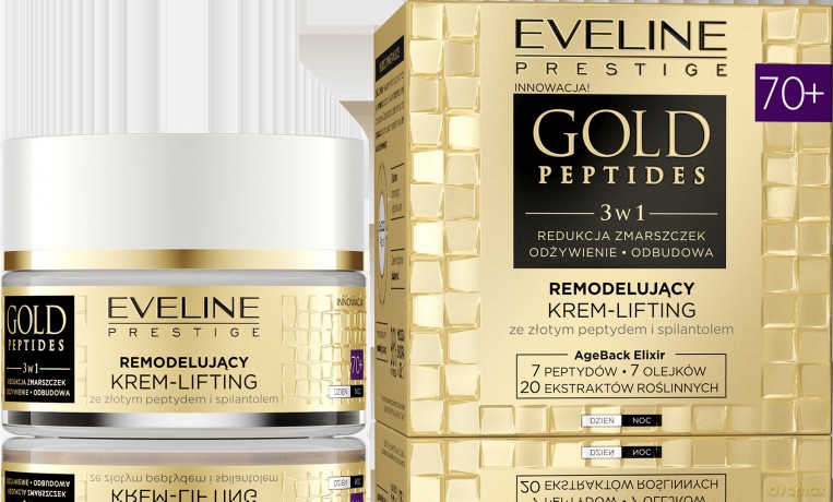 EVELINE GOLD PEPTIDES Krem 50+ remodelujący d/n