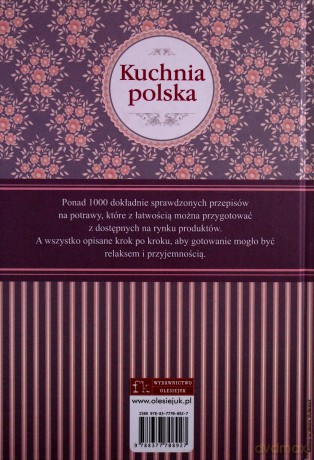 Kuchnia Polska Tylko Sprawdzone Przepisy Tw - Elżbieta Adamska [KSIĄŻKA]