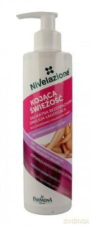 Farmona Nivelazione Higiena Intymna Bezzapachowa Emulsja łagodząca Kojąca Świeżość 250 ml