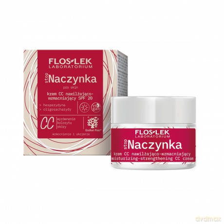FLOS STOP NACZYNKA Krem CC nawi-wzmac.na dzień