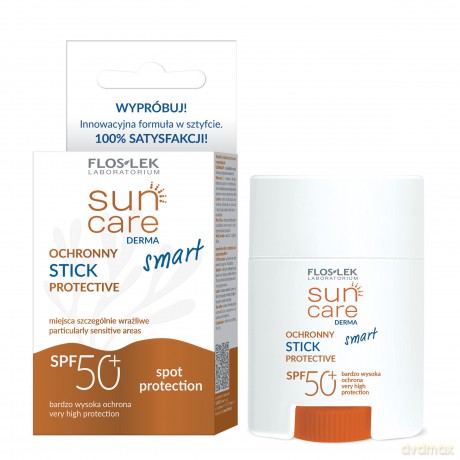 FLOS SUN CARE DERMA Sztyft ochronny SPF50+