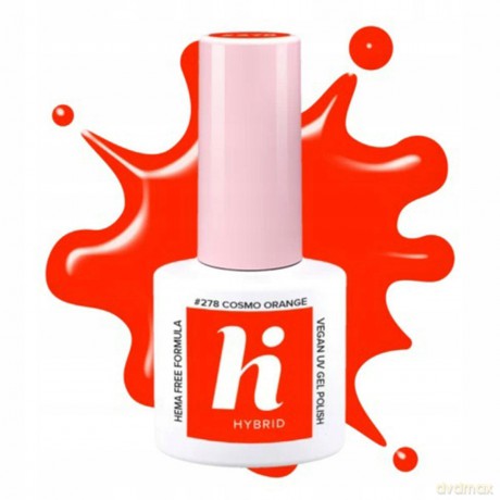 Hi Lakier 278 HEMA Free Neon Cosmo Orange