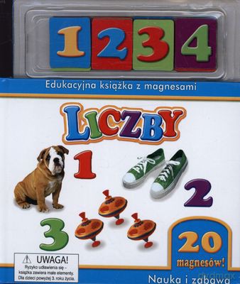 Liczby Edukacyjna Książka Z Magnesami Tw [KSIĄŻKA]