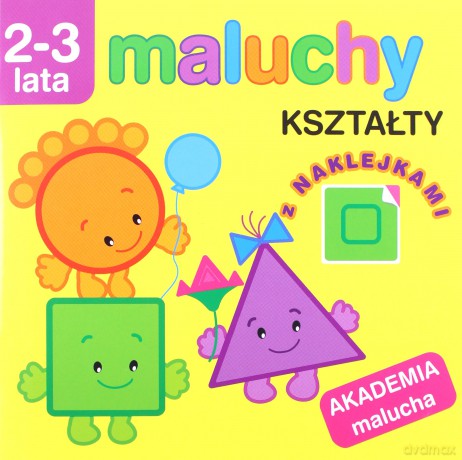 Maluchy Kształty 2-3 Lata [KSIĄŻKA]