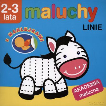 Maluchy Linie Z Naklejkami 2-3 Lata [KSIĄŻKA]