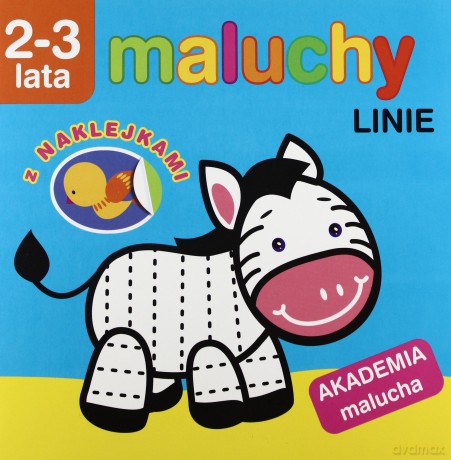 Maluchy Linie Z Naklejkami 2-3 Lata [KSIĄŻKA]