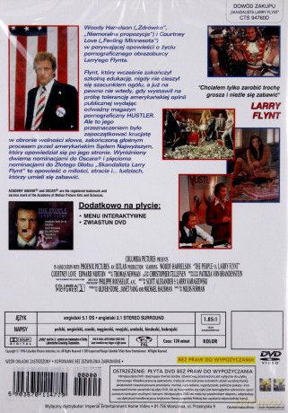Skandalista Larry Flynt [DVD]