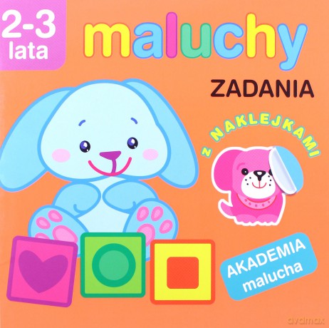 Maluchy Zadania Z Naklejkami 2-3 Lata [KSIĄŻKA]