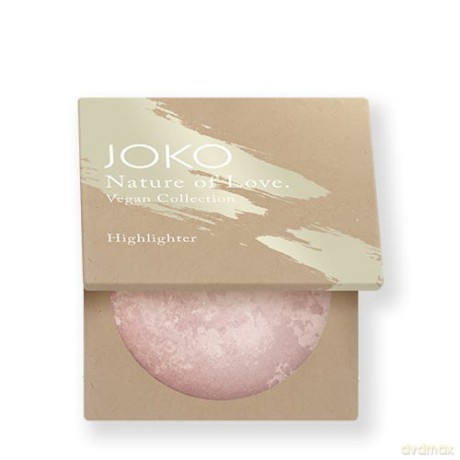 Joko Vegan Collection Rozświetlacz do twarzy i ciała Nature of Love.nr 01 9g