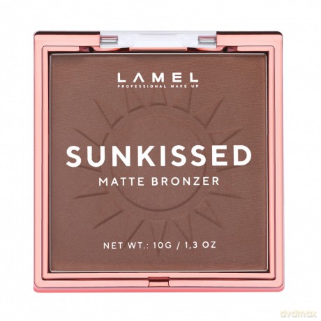 LAMEL Basic Kompaktowy Puder brązujący Sunkissed Matte Bronze 10g