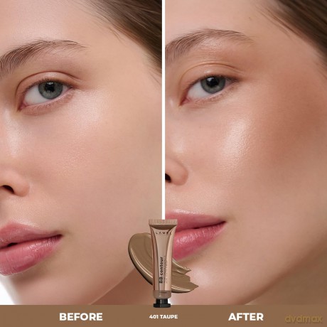 LAMEL Insta Kremowy Bronzer do konturowania twarzy BB Contour nr 401 10 ml