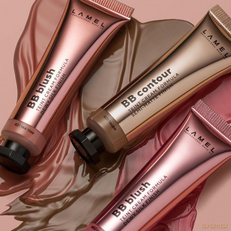 LAMEL Insta Kremowy Bronzer do konturowania twarzy BB Contour nr 401 10 ml