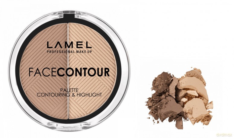 LAMEL Insta Paletka do konturowania twarzy FaceContour nr 401 6g