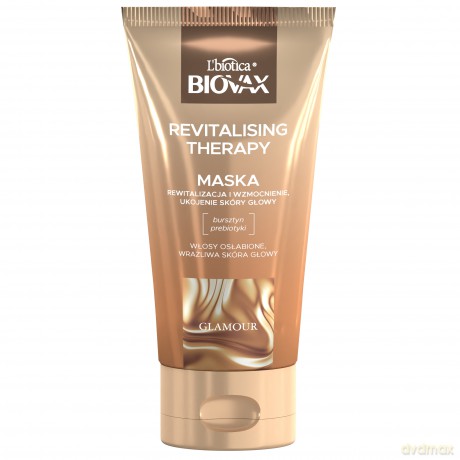 LB Biovax Glam. Maska d/wł 150 ml Revita Thera