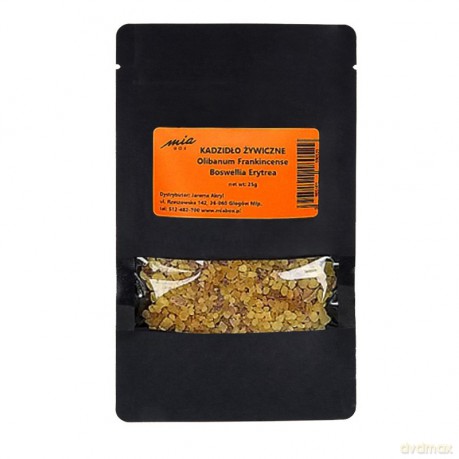MIA BOX Kadzidło żywiczne Olibanum Boswellia Erytrea 25g