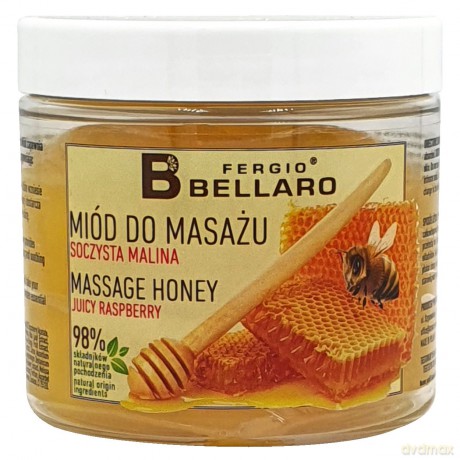 NEW ANNA Miód do masażu 160g Malina soczysta