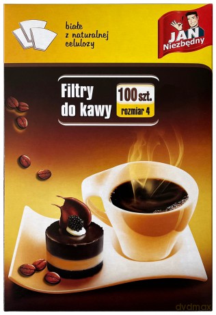 SAR JAN NZ FILTRY DO KAWY 100 szt. rozm.4