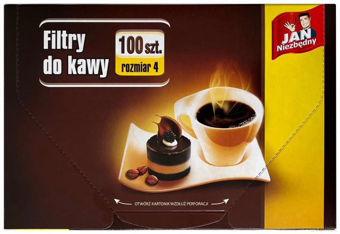 SAR JAN NZ FILTRY DO KAWY 100 szt. rozm.4