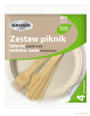 SAR JAN NZ GROSIK ZESTAW PIKNIKOWY Eko 4 kpl.