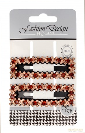 Top Choice Fashion Design Spinki do włosów typu Pyk (25938) 1op.-2szt