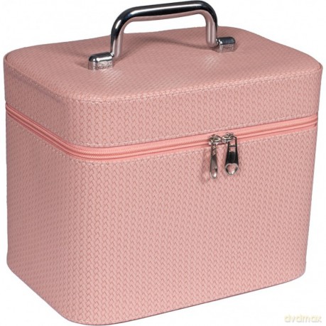 Top Choice Kuferek damski PLAIT PINK rozmiar XL (99151)